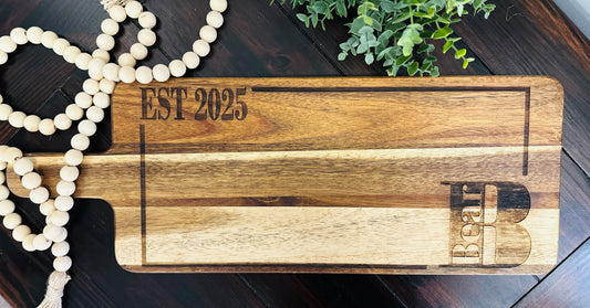 Serving/Cutting Board with Handle