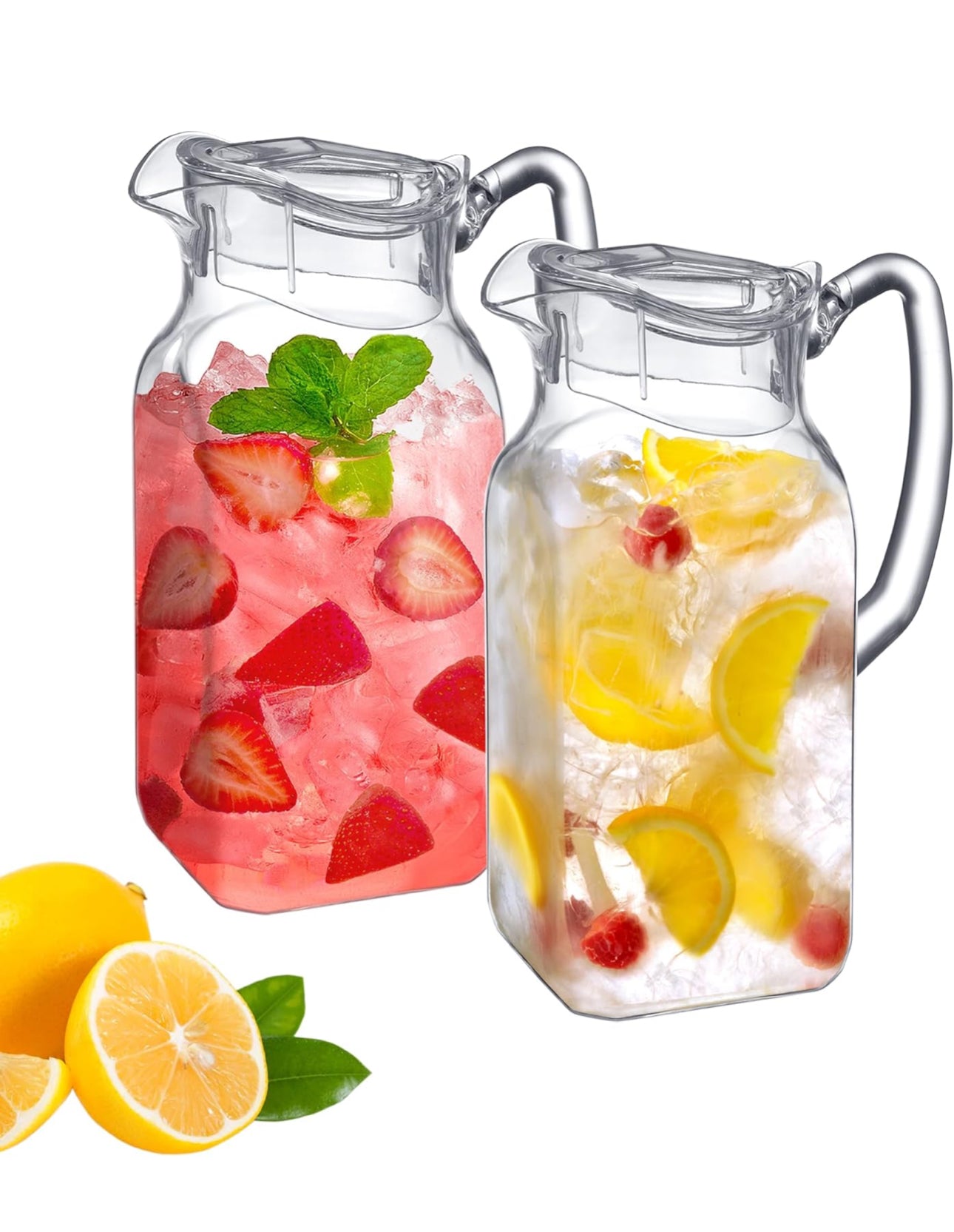 Square Acrylic Pitcher (64oz)
