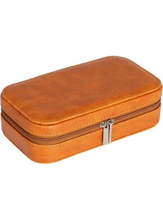 Personalized Travel Jewelry Box – Engravable Compact Jewelry Organizer