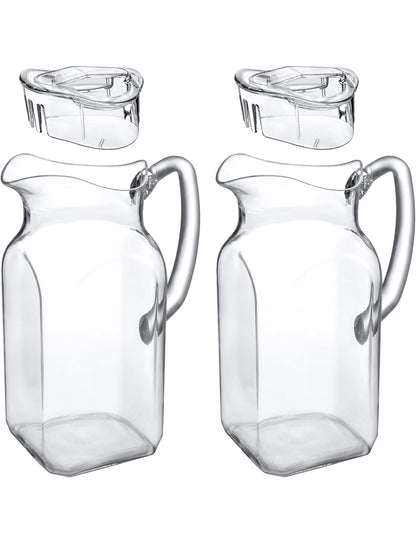 Square Acrylic Pitcher (64oz)