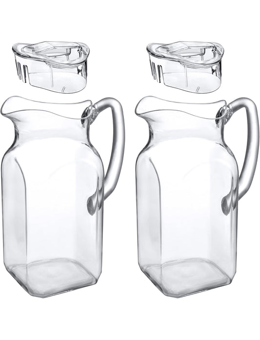 Square Acrylic Pitcher (64oz)