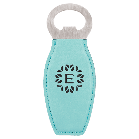 Leatherette Bottle Opener with Magnet