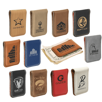 Leatherette Money Clip