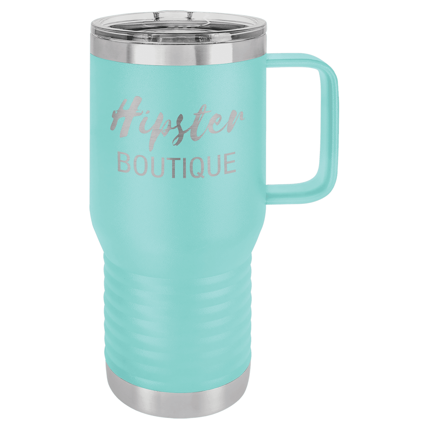 20oz Travel Mug w/ handle Polar Camel