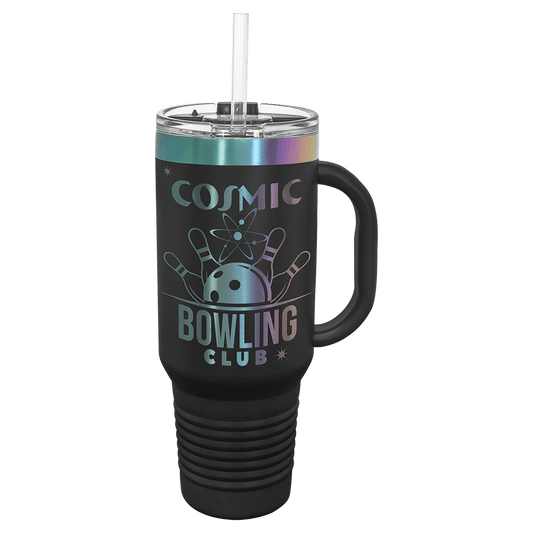40oz Prism ION-Plated Polar Camel Travel Mug w/ handle