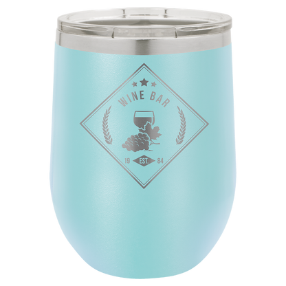 12oz Polar Camel Stemless Wine Tumbler