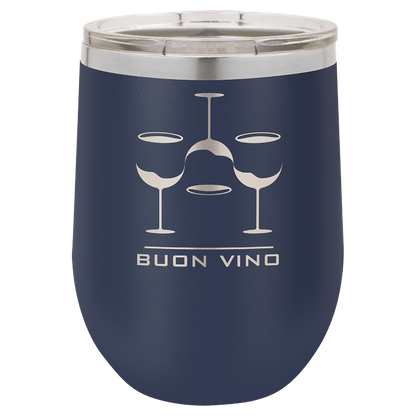 12oz Polar Camel Stemless Wine Tumbler