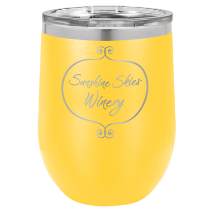 12oz Polar Camel Stemless Wine Tumbler