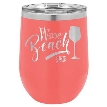 12oz Polar Camel Stemless Wine Tumbler