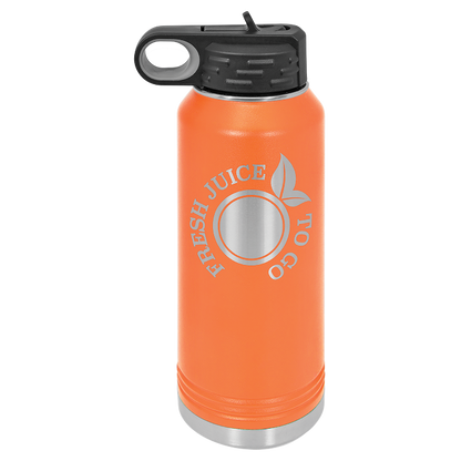 Polar Camel 32oz Stainless Steel Water Bottle – Vacuum Insulated