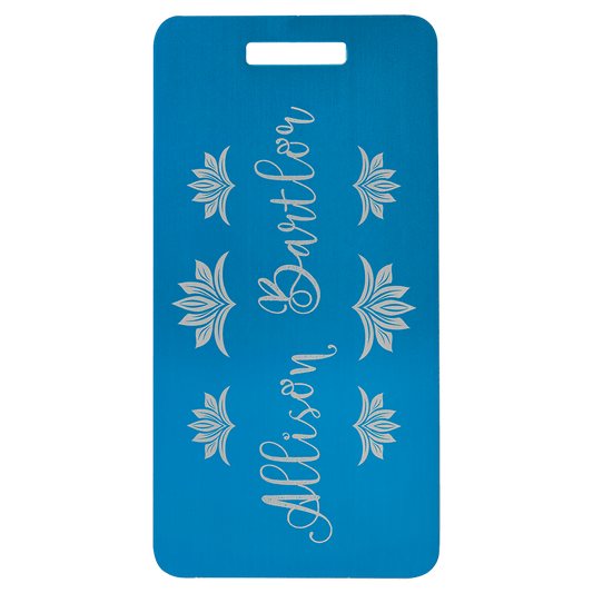 Anodized Aluminum Luggage Tag