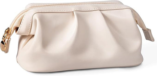 Leather Toiletry Bag for Women – Travel Makeup & Toiletries Case