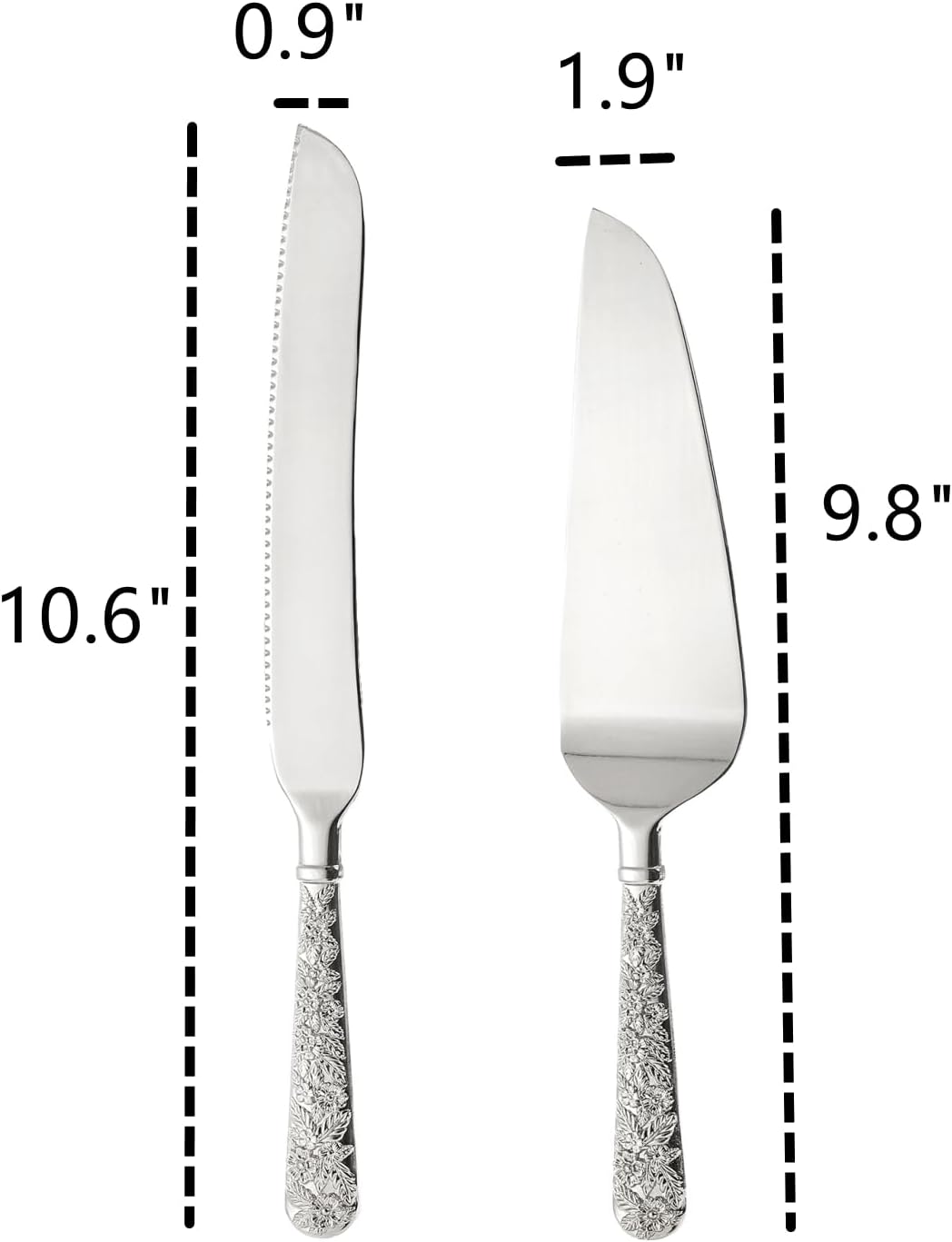 Vintage Cake Knife & Server Set