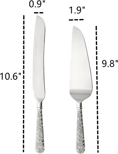 Vintage Cake Knife & Server Set